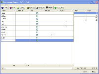 Poker Tournament Player Info Screen Shot