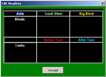 Poker Tournament Countdown Clock Screen Shot