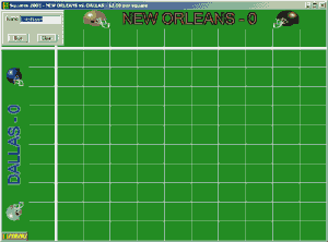 Football Squares Screen Shot